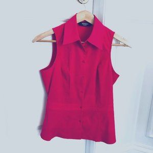 Pretty Deep Pink Blouse